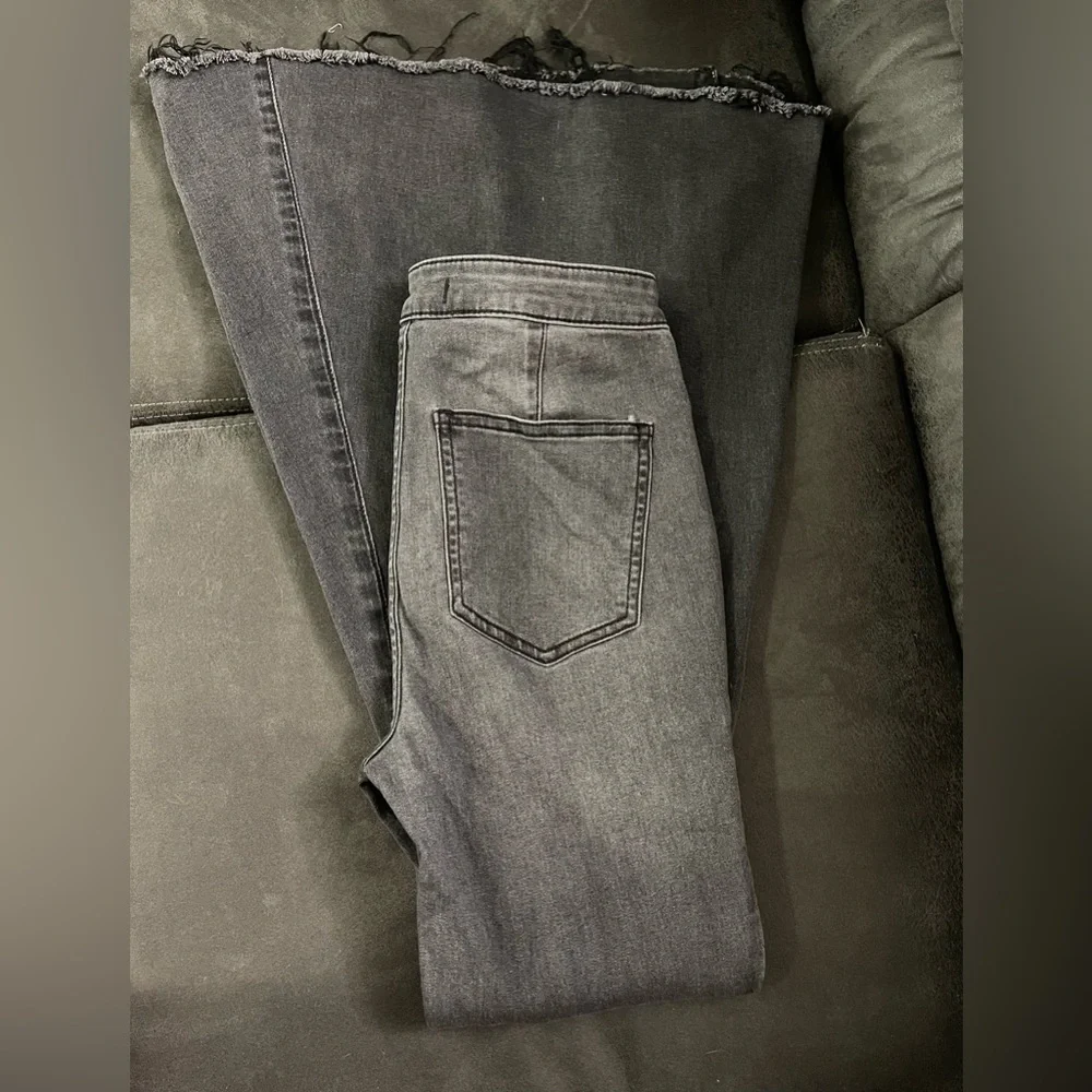 Free People Black Flare Pants - Picture 5 of 8